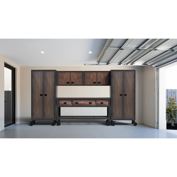 Duramax 5Piece Garage Storage Combo Set with Workbench, Wall